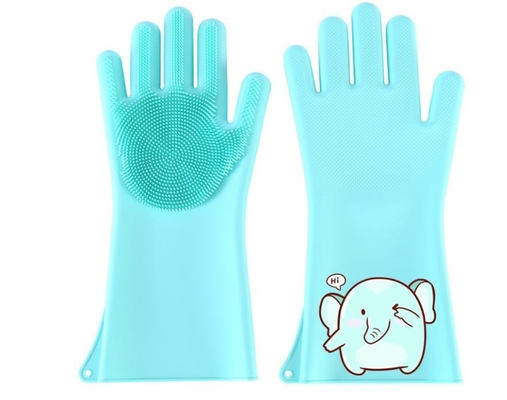 De schoonmakende Handschoenen van de Siliconehand, Silicone Kokende Mitts Waterdicht voor Wasserij