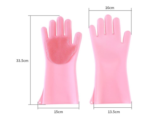 De schoonmakende Handschoenen van de Siliconehand, Silicone Kokende Mitts Waterdicht voor Wasserij