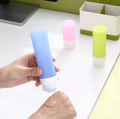 1 de Fles van de de Reisverpakking van het onssilicone, de Containers die van de Siliconereis Kleur mengen