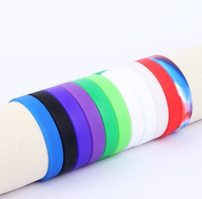 Zachte Flexibele Silicone Rubberarmbanden 202*12*2mm voor Basketbalspeler