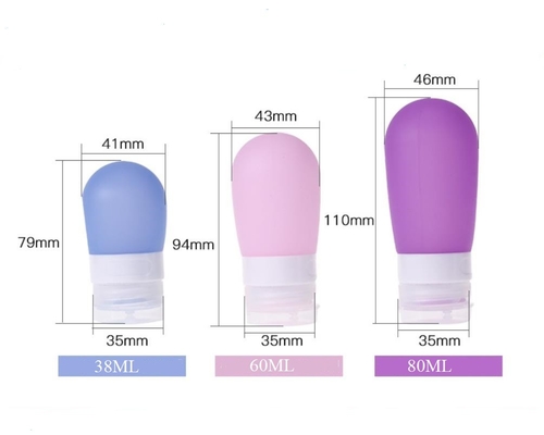 Van de het Siliconereis van de schoonheidsluchtvaartlijn 100ml van de de Verpakkingsfles de Vorm van de het Gebiedbal