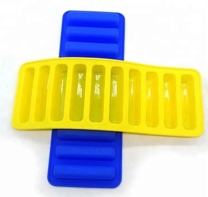 Vormen plakken de Op hoge temperatuur van het barsilicone, niet de Cilindervorm van Ijsblokjedienbladen