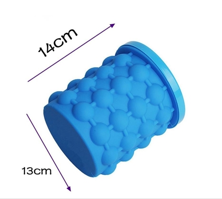 De reusachtige Vormen van het Siliconeijsblokje kunnen Bucke-Gepaste kleuren voor het Koelen van Wijn