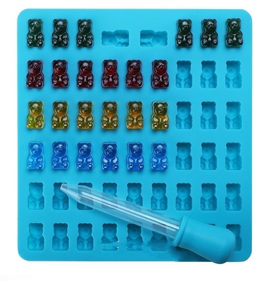 De Chocoladevormen van het gem Kleverige Silicone, de Dienbladennieuwigheid van de Chocoladevorm