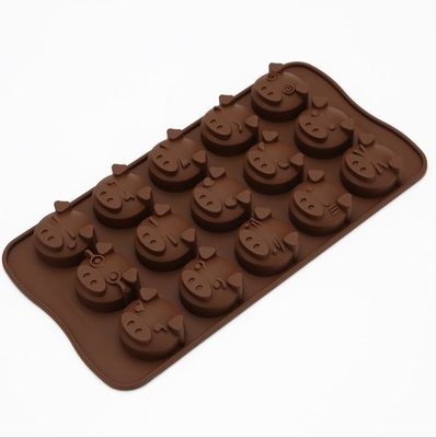 De dierlijke Plastic Siliconechocolade vormt Hulpmiddel Hittebestendige Beroeps