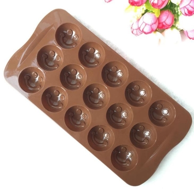 Mini 15 de Chocoladevormen Gepersonaliseerde niet Stok van het Holtesilicone