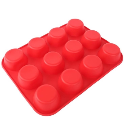 12 van de de Vorm het Snelle Versie 165g van het holtesilicone Netto Stapelbare Gewicht Op hoge temperatuur