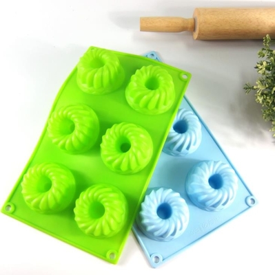 De lichtgewichtsiliconecake vormt Niet misvormde Wasbare Deshwasher
