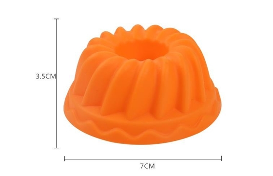 Van het Siliconecupcake van de schroefvorm van de Vormenjonge geitjes Vriendschappelijke de Diepvriezerbrandkast van Eco Gunstige