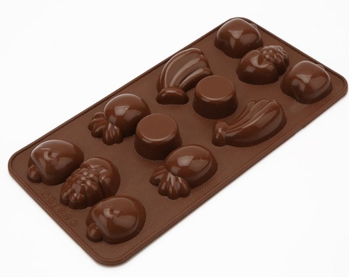 De Chocoladereep van de fruitdouane vormt Toebehoren van Kirchen van het Dienblad de Buitensporige Ontwerp Kleine