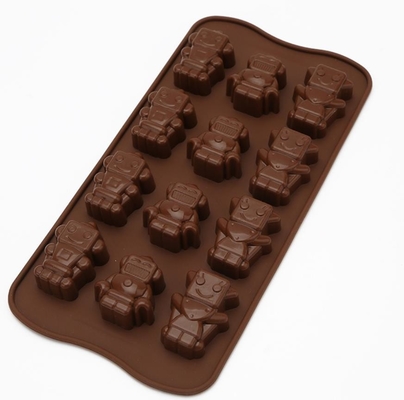 De professionele Zoete Flexibele Vormen van de Siliconechocolade voor Chocoladebereiding