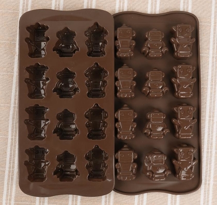 De professionele Zoete Flexibele Vormen van de Siliconechocolade voor Chocoladebereiding
