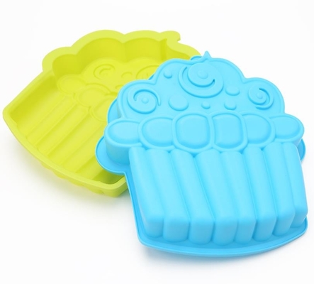 Het Baksel van het roomijssilicone vormt Grote Gemakkelijke Grootte tot een kom Schoonmakend niet Stok