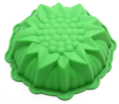 De Voeringen Driedimensionele DIY van Cupcake van het Bakewaresilicone 8 Duim Groene Kleur