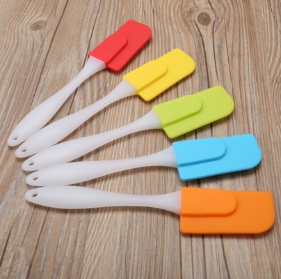 Zandige het Silicone van het Oppervlaktehandvat het Koken Werktuigen Kleine Grootte Lichtgewicht