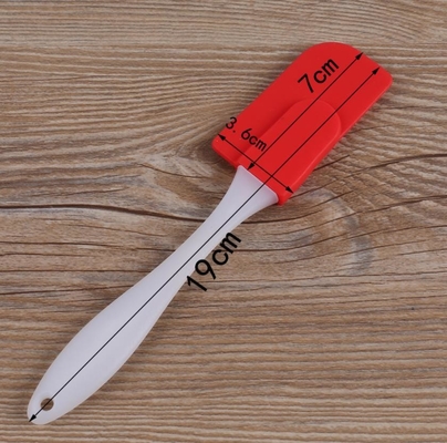 Zandige het Silicone van het Oppervlaktehandvat het Koken Werktuigen Kleine Grootte Lichtgewicht