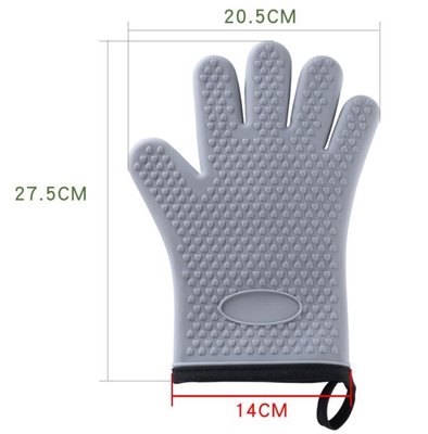 Bbq van het bakkerijsilicone Handschoenen, Flexibele Silicone Rubberhandschoenen voor het Roosteren