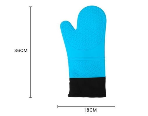 Waterdicht de Handschoenenkatoen van de Siliconehand binnen de Handbescherming van de Hitteisolatie