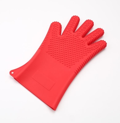 Grote de Handhandschoenen FDA Vijf van het Groottesilicone het Ontwerp van Vingerstijlen voor het Koken