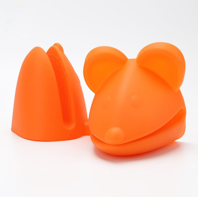 Van het het Bakselsilicone van de beeldverhaalmuis de Decoratieve Toebehoren van de de Ovenwantenkeuken