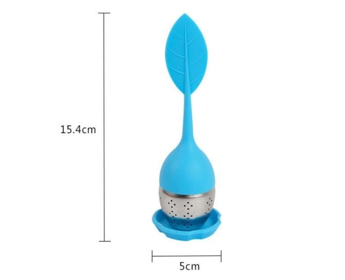 Van het de thee infuser Leuke silicone van BAP het vrije van het de thee infuser blad silicone van de vormfda