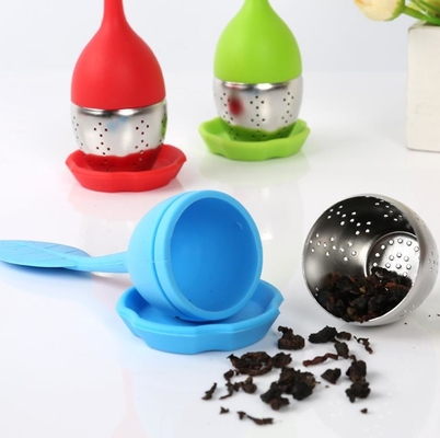 Van het de thee infuser Leuke silicone van BAP het vrije van het de thee infuser blad silicone van de vormfda