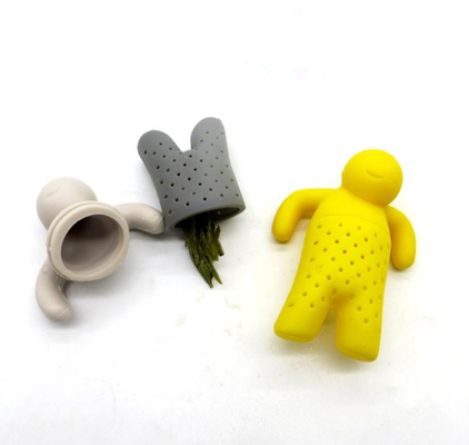 BPA Vrije M. Tea FDA de standaardmens van de Siliconethee infuser met beschikbaar doospakket