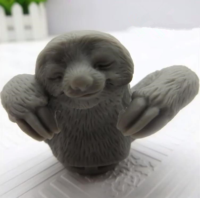 De dierlijke luiaard vormde de Grijze van het de Rangsilicone van het Kleurenvoedsel Vrije Thee infuser BPA