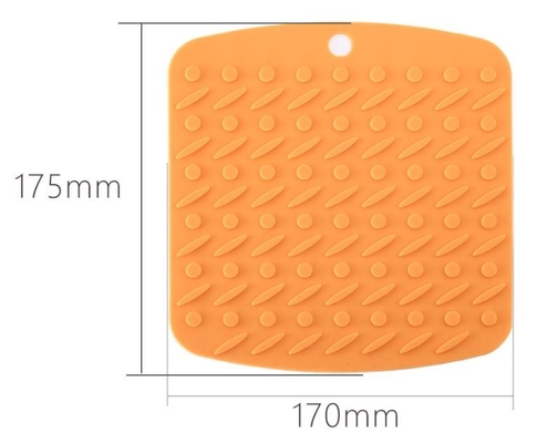 Nieuwigheid om het Keukengereedschap Antislipbpa Vrije Decoratief van het Puntensilicone