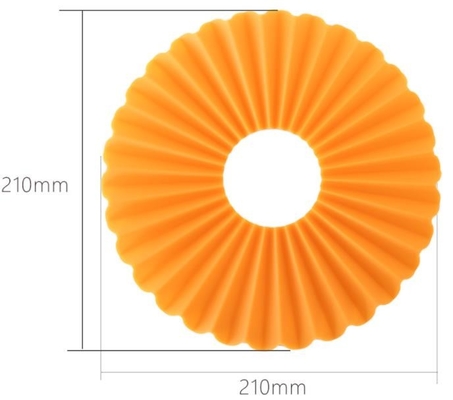 Golfsiliconekeukengereedschap, Rond Silicone niet Gladde Placemats