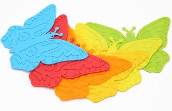 Het Keukengereedschap van het Greeensilicone, het Silicone Placemat Vriendschappelijke Eco van Kinderen