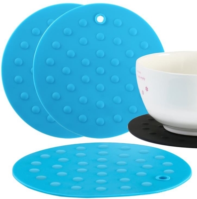 Ronde Rubber Kokende Werktuigen, In reliëf gemaakte de Puntenstijl van het Siliconebaksel Mat