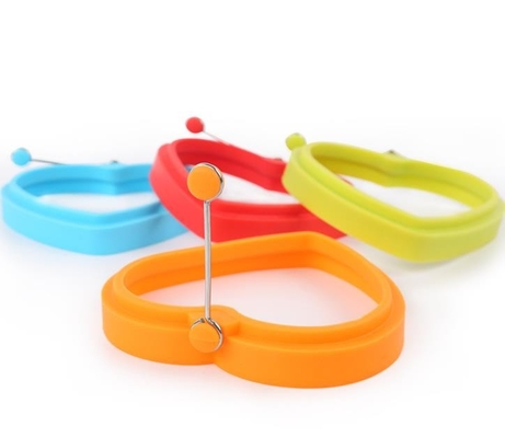 Leuke het Keukengereedschap van het hartsilicone kijkt BPA Vrij voor het Ontbijt van Jong geitjekinderen