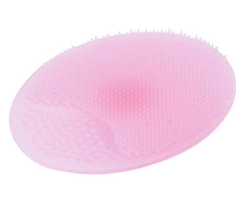 Super Zachte Ovale het Silicone Gezichts Schoonmakende Borstel van FDA voor Lichaam en Gezicht