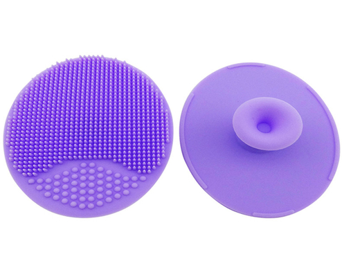 Super Zachte Ovale het Silicone Gezichts Schoonmakende Borstel van FDA voor Lichaam en Gezicht