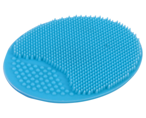 Super Zachte Ovale het Silicone Gezichts Schoonmakende Borstel van FDA voor Lichaam en Gezicht