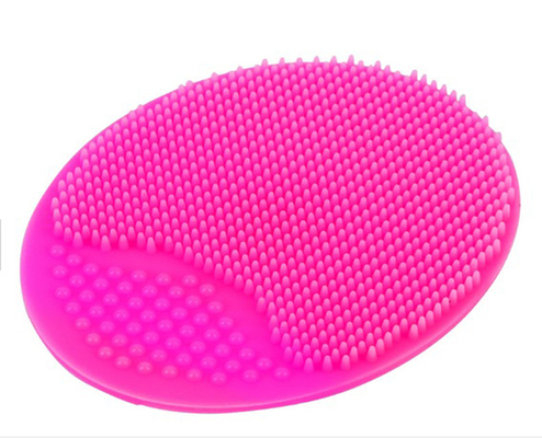 Super Zachte Ovale het Silicone Gezichts Schoonmakende Borstel van FDA voor Lichaam en Gezicht