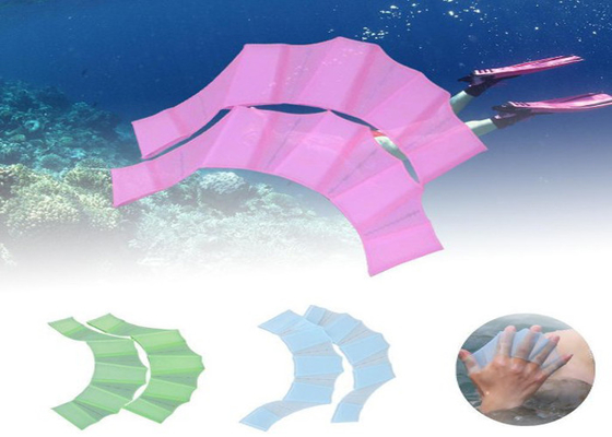 Veenmol Met zwemvliezen van silicone de Zwemmende Handschoenen voor Swimswim en Zwemmende Uitoefenaar
