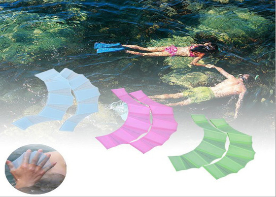 Veenmol Met zwemvliezen van silicone de Zwemmende Handschoenen voor Swimswim en Zwemmende Uitoefenaar