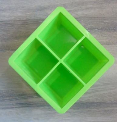 4pcs van de de Vormendouane van het siliconeijsblokje de Druk Logo And Custom Embossed Logo