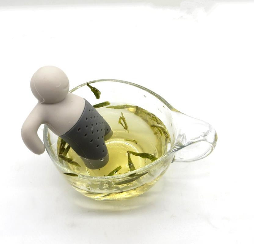 BPA Vrije M. Tea FDA de standaardmens van de Siliconethee infuser met beschikbaar doospakket